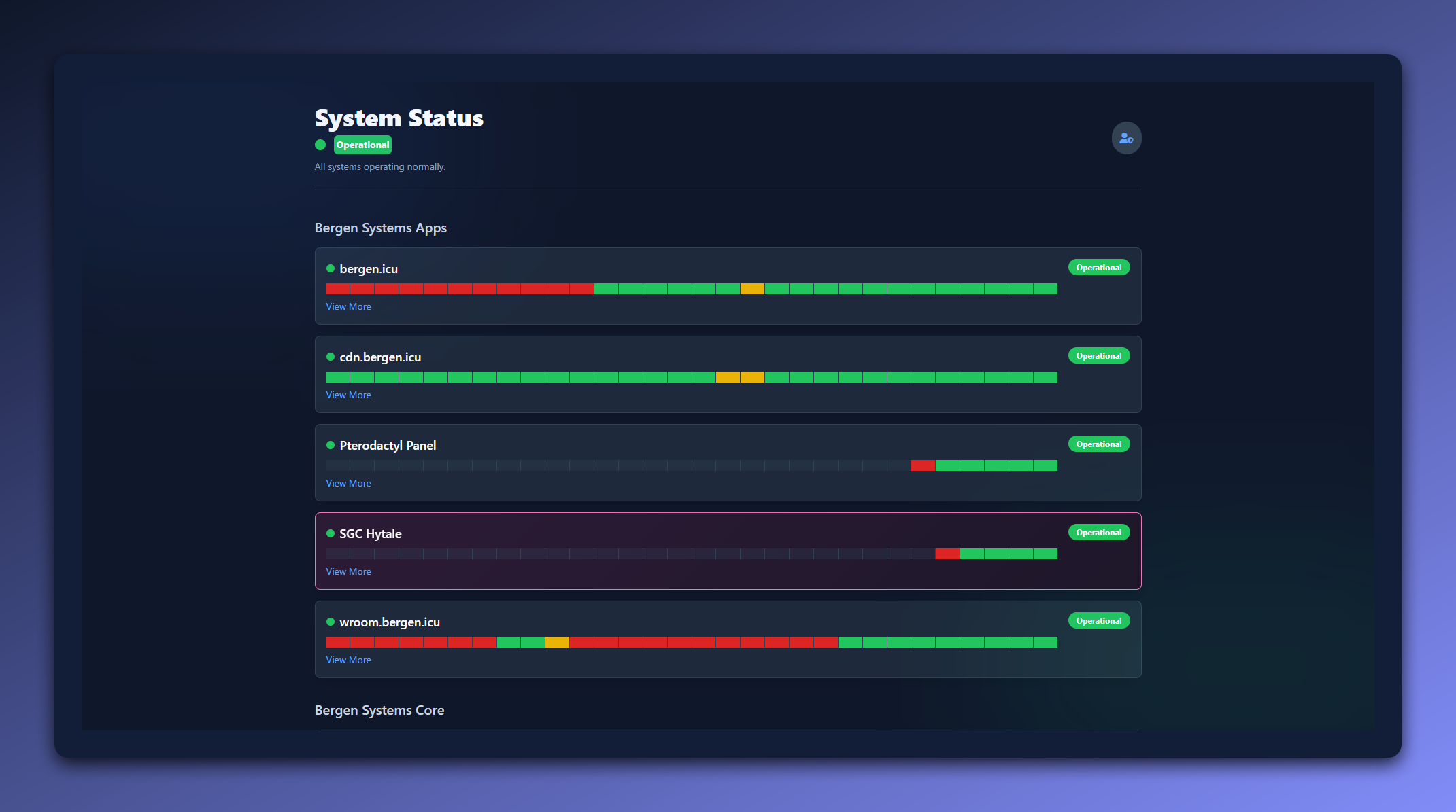 Network Status Engine